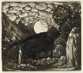 Pásztorok a telihold alatt, kb. 1829-30